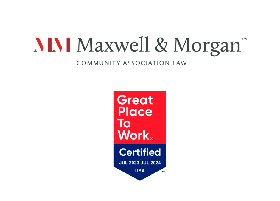 Maxwell & Morgan Earns 2023 Great Place To Work Certification™